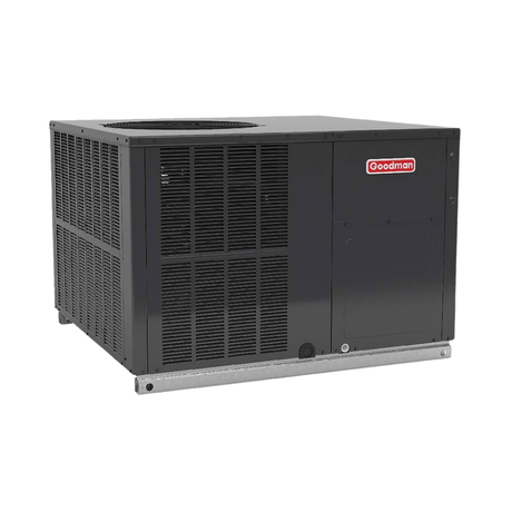Goodman 3.0 Ton Packaged Heat Pump 15.2 SEER2 Two Stage Downflow Horizontal GPHM53641 - AC units for less