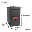 Goodman 80% AFUE Gas Furnace Nine Speed Low NOx, Single Stage, GR9S801005CX (For Sale in California Only) - acunitsforless.comGas Furnace