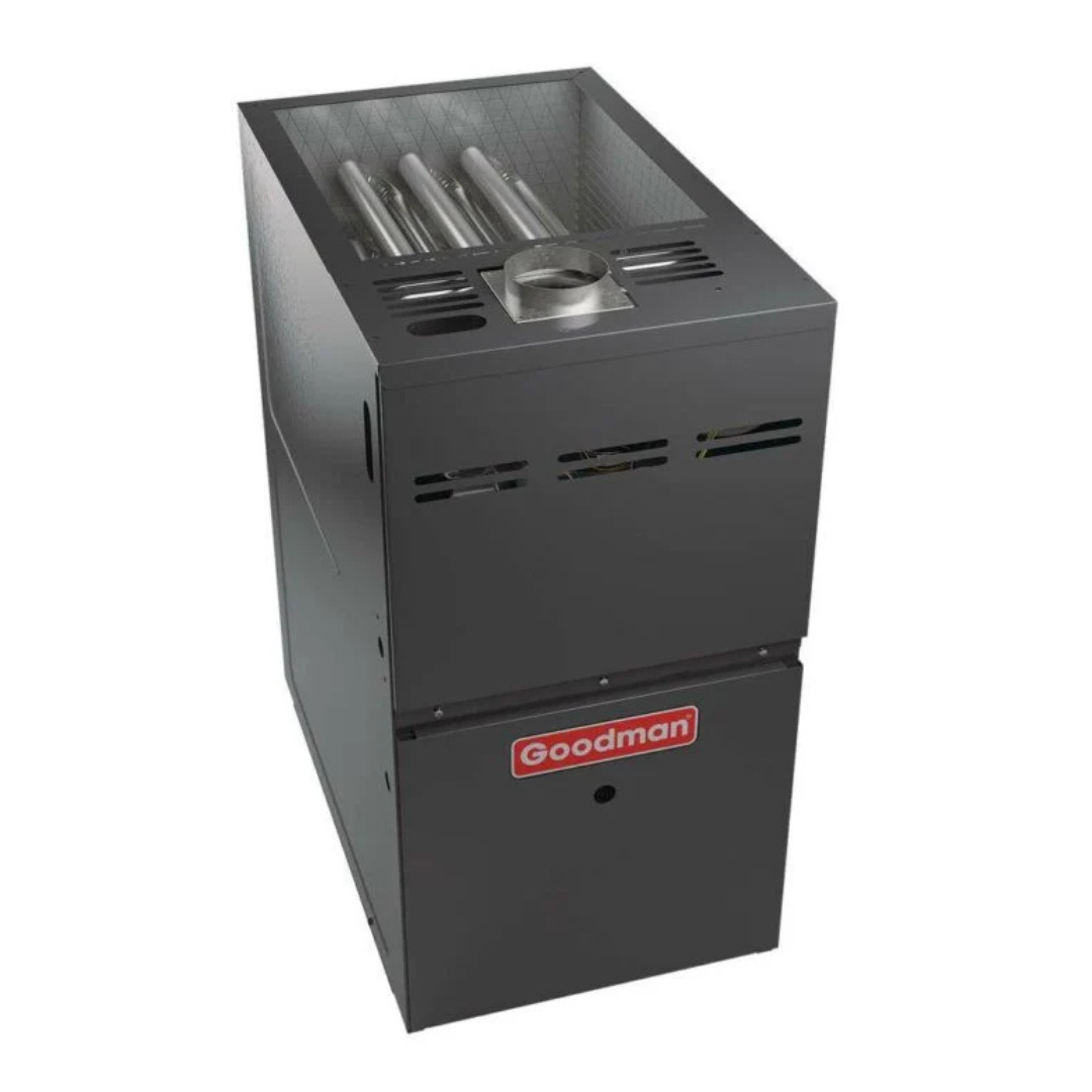 Goodman 80% AFUE Gas Furnace Nine Speed ECM, Two Stage, GR9T800805DX - acunitsforless.com