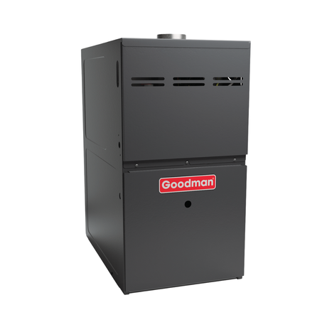 Goodman 80% AFUE Gas Furnace Variable Speed ECM, Two Stage GRVT800805DX - acunitsforless.com