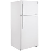 GE® 16.6 cu. ft. Top Freezer Refrigerator with Icemaker, Stainless Steel – GIE17GSNRSS