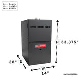 Goodman-Ultra Low Nox Furnace|GM9S800403AU| California Only