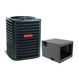 Goodman 2 Ton GLXS4B Split Air Conditioner 14.3 SEER2, Single Stage GLXS4BA2410 CHPTA2426C3