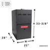 Goodman 80% AFUE Gas Furnace Nine Speed ECM, Single Stage, GR9S801005CN