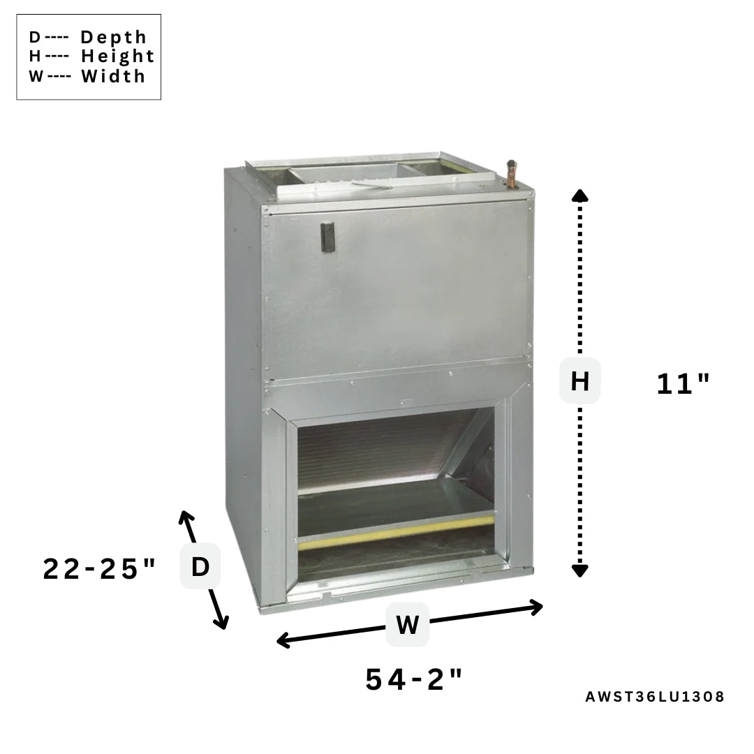 Goodman AWST36LU1308 3 Ton Wall-Mounted Air Handler ECM TXV