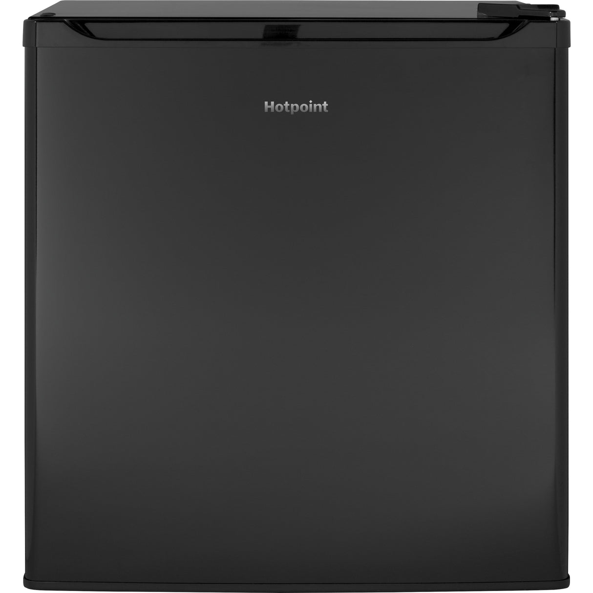 GE Hotpoint® 1.7 cu. ft. Compact Refrigerator with Freezer, ENERGY STAR® Certified, Black – HME02GGMBB