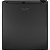 GE Hotpoint® 1.7 cu. ft. Compact Refrigerator with Freezer, ENERGY STAR® Certified, Black – HME02GGMBB