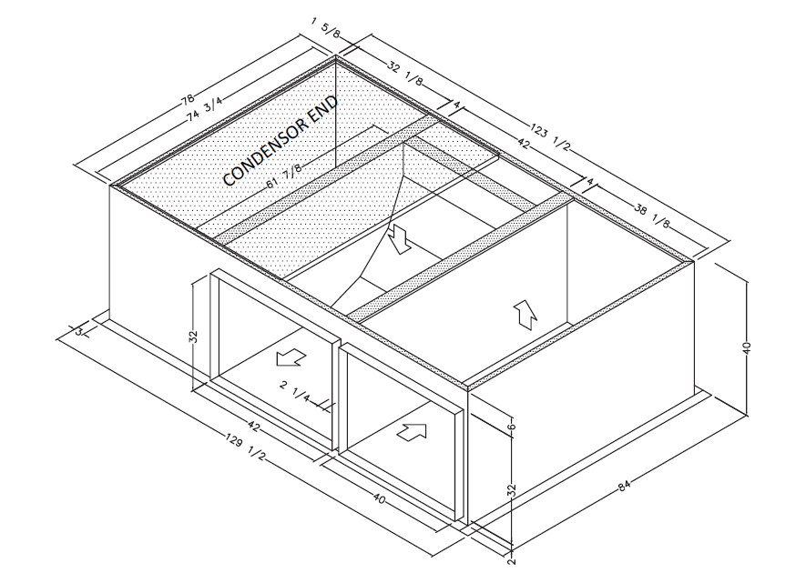 Daikin 20 Ton Light Commercial Packaged Air Conditioner 460V 3PH R32 DSC2404D000001S