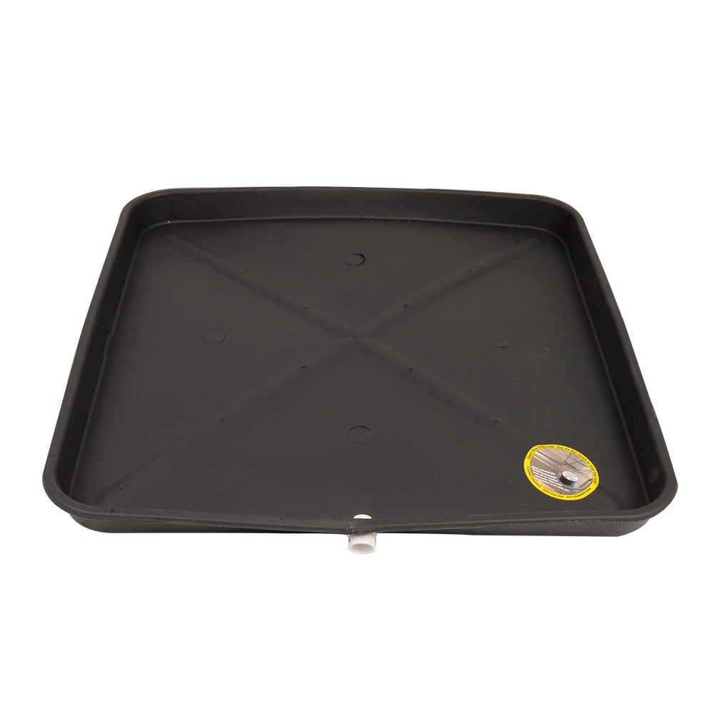 Diversitech 6 - 3030L |Drain Pan, Long, 30 in WD, 30 in LG, 2 in HT, Plastic, Black - 