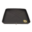 Diversitech 6 - 2424L| Drain Pan, Long, 24 in WD, 24 in LG, 2 in HT, Plastic, Black - 6-2424L
