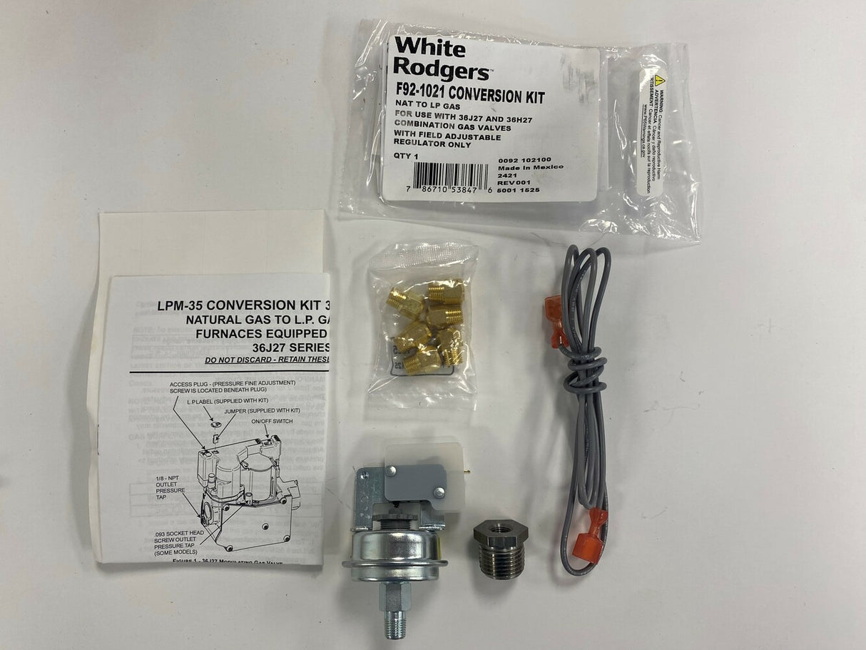 Goodman LPM-35 LP Conversion Kit, Mod Furnace W/ LP Switch