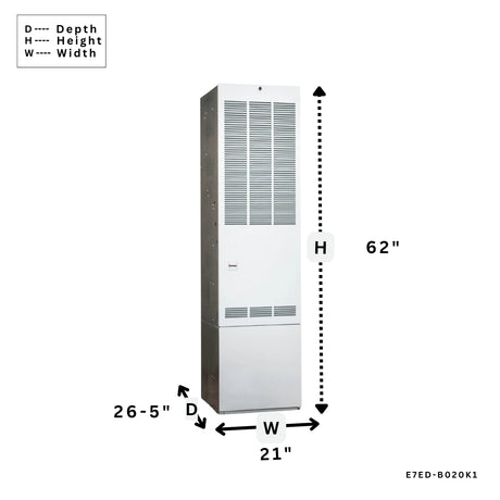 INTERTHERM E7ED-B020K1 E7 Electric Furnace R454B ELECTRIC FURNACES