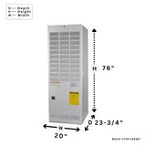 Intertherm MG1E-070F1ABM2 : 80% AFUE Gas Furnace (Manufactured Homes) | Downflow, Hot Surface Ignition