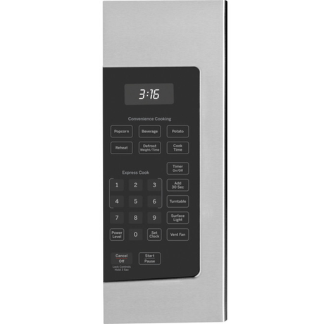 GE JVM3160RFSS 30" Over-the-Range Microwave Oven, 1.6 Cu. Ft., 1,000 Watts, Stainless Steel acunitsforless.com