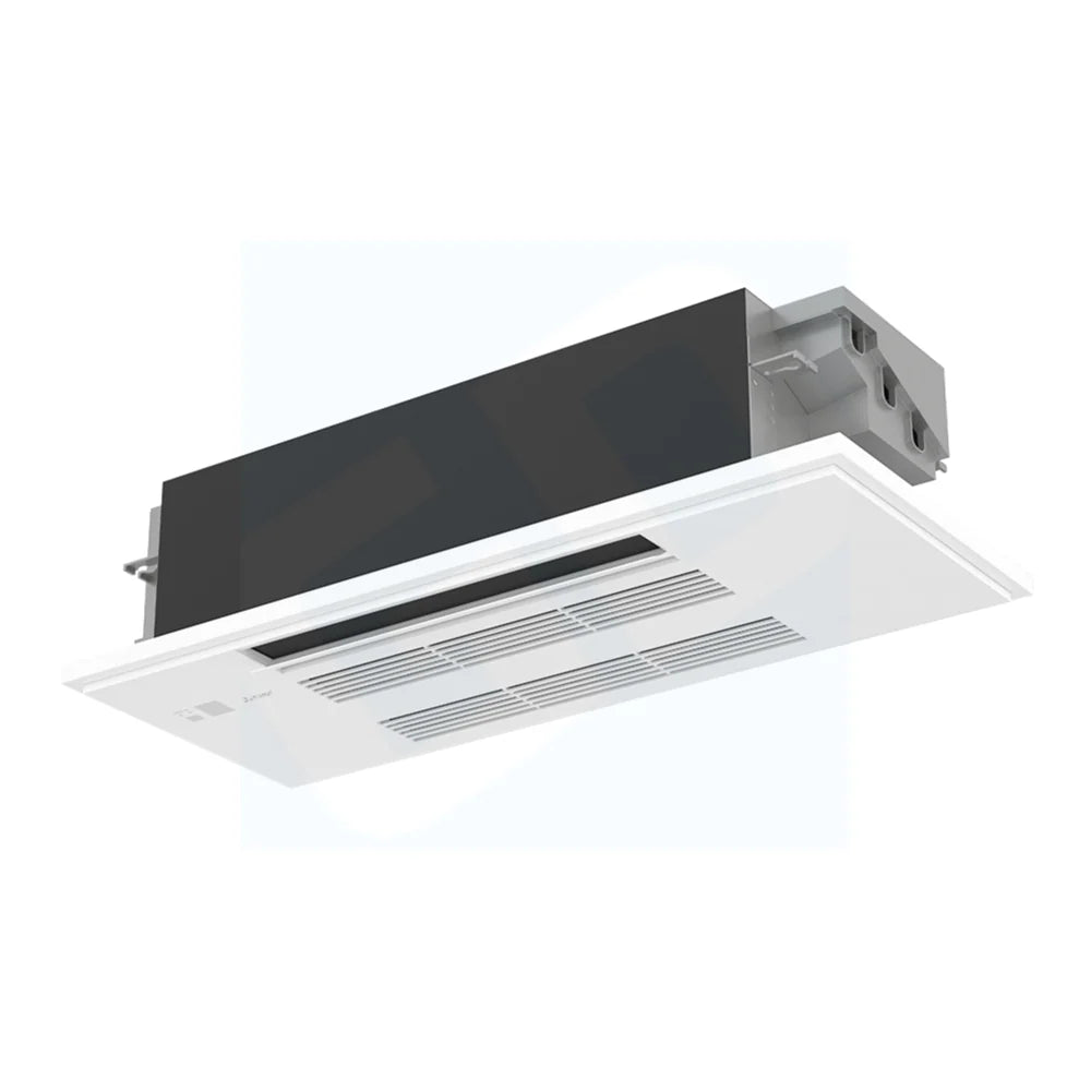 Mitsubishi MLZ-KX12NL SUZ-AA12NL 12,000 BTU 20.7 SEER2 One-Way Ceiling Cassette Heat Pump System (w/ Grille) - R454B