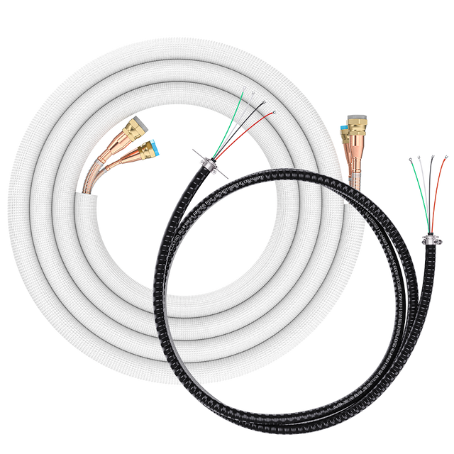 MRCOOL DIY25-1412C-O  | 25ft 1/4 x 1/2 Lineset for DIY 18K Indoor w/ DIY Pro Cable - R454B Compatible with EZ Pro