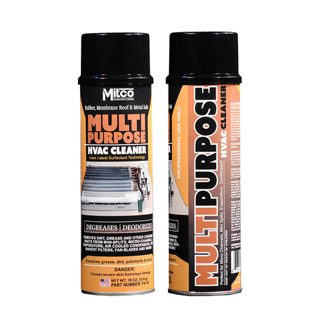 Mitco F4-14 Multi-Purpose HVAC Coil Cleaner, Aerosol, NSF Compliant