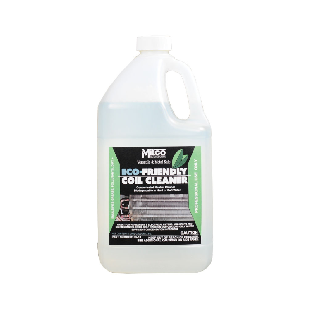 Mitco F5-18 Eco-Friendly Coil Cleaner, 1 Gallon (Clear)