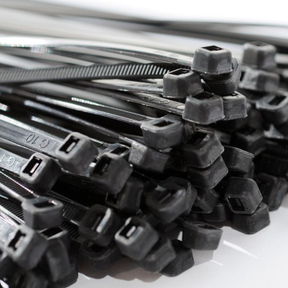 Mitco T397-316 Black Cable Ties, 7.5 Inch, 100 Pack