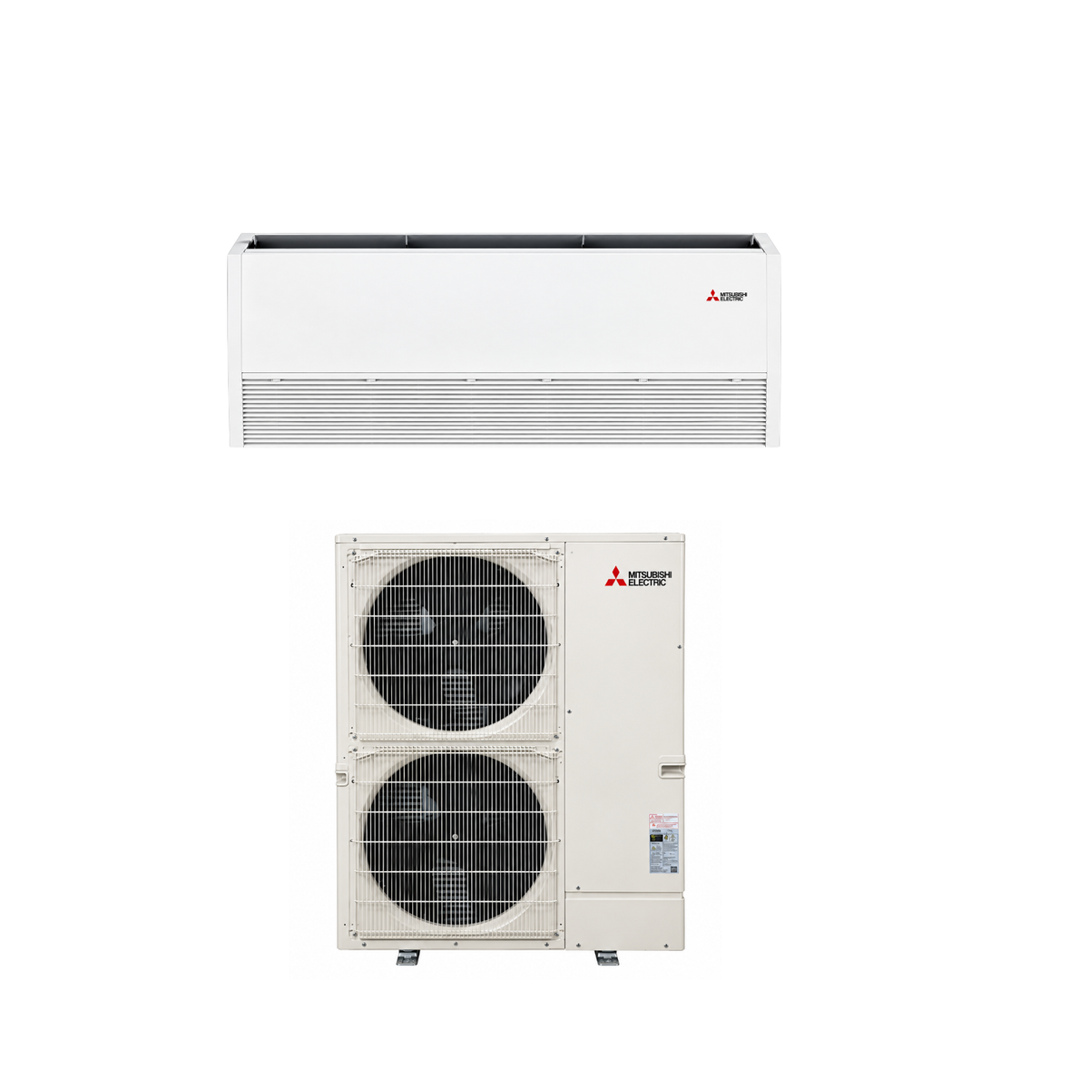 Mitsubishi PUZ-AK36NL - PCA-AK36NL 36,000 BTU 20.6 SEER2 Ceiling Suspended Hyper Heat Pump System R454B