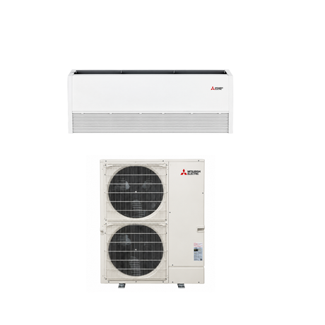 Mitsubishi PUZ-AK36NL - PCA-AK36NL 36,000 BTU 20.6 SEER2 Ceiling Suspended Hyper Heat Pump System R454B