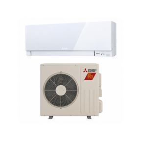 Mitsubishi SUZ-AA15NLHZ - MSZ-EX15NLW 15,000 BTU 17.5 SEER2 Hyper Heating Heat Pump System R454B