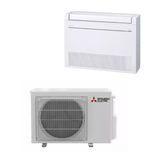 Mitsubishi MFZ-KX09NL SUZ-AA09NL 9,000 BTU 21.6 SEER2 Floor-Mounted Heat Pump System - R454B