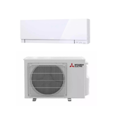 Mitsubishi SUZ-AA09NL & MSZ-EX09NLW 9,000 BTU 21.7 SEER2 Wall Mounted Heat Pump System - R454B