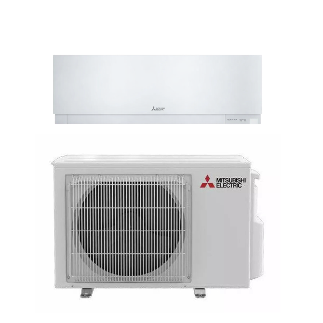 Mitsubishi SUZ-AA12NL & MSZ-EX12NLS 12,000 BTU 21.7 SEER2 Wall Mounted Heat Pump System - R454B
