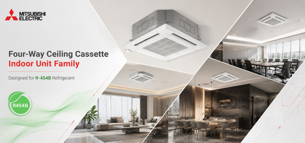 Mitsubishi_Four_Way_Ceiling_Cassette_Indoor_Unit_PLA_product_banner_1
