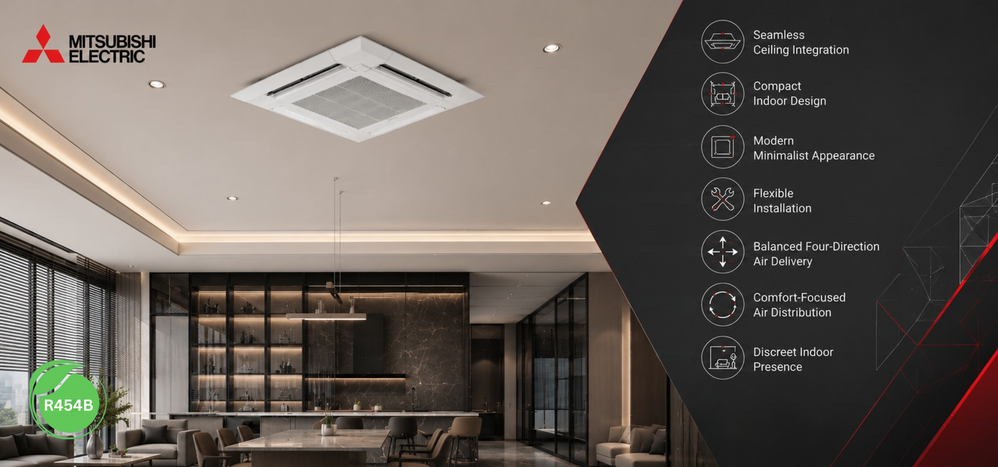 Mitsubishi_Four_Way_Ceiling_Cassette_Indoor_Unit_PLA_product_banner_3