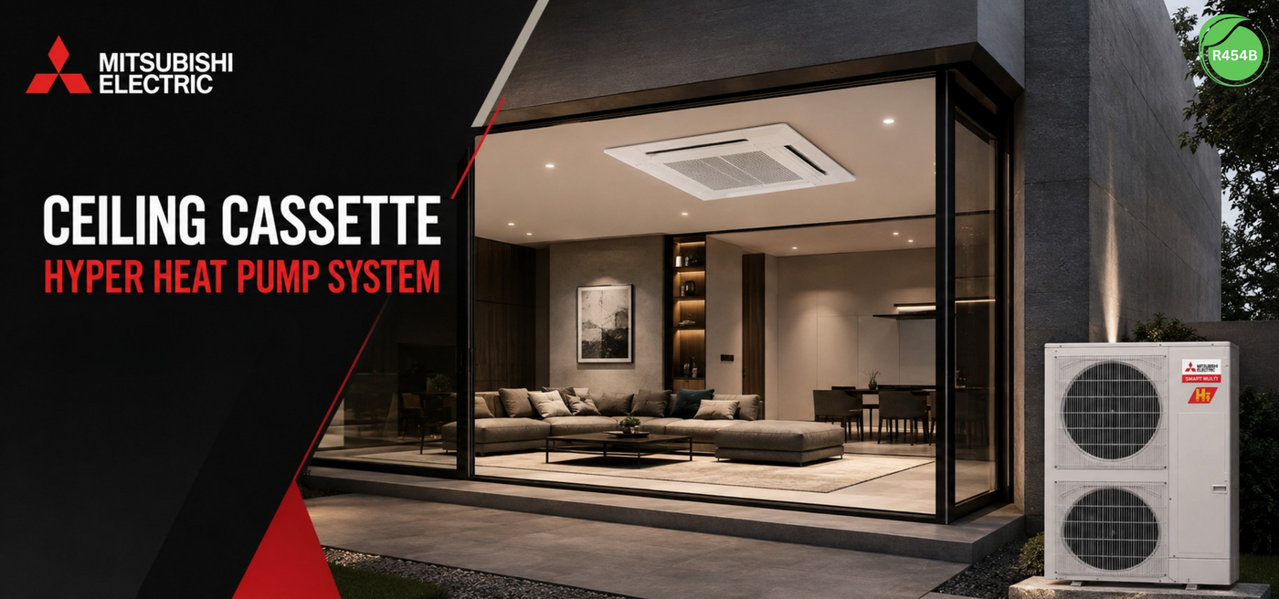 Mitsubishi_Mini_Split_Hyper_Heat_Pump_System_PLA-AE48NL_PUZ-AK48NLHZ_to_PLA-AE24NL_PUZ-AK24NLHZ_product_banner_1