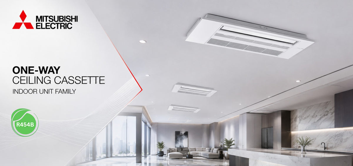 Mitsubishi_One_Way_Ceiling_Cassette_Indoor_Unit_MLZ_Product_banner_1