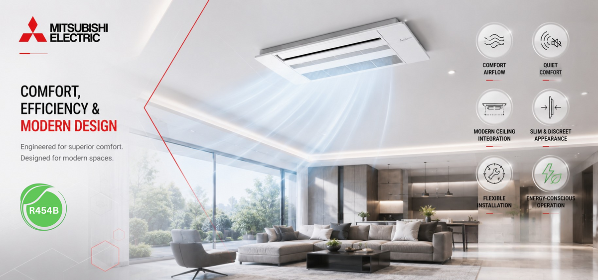 Mitsubishi_One_Way_Ceiling_Cassette_Indoor_Unit_MLZ_Product_banner_3