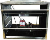 McDaniel Metals Downflow Manual Damper for GPHM Large Chassis PGMDD103