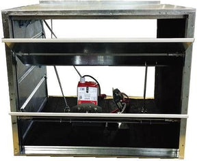 McDaniel Metals Downflow Manual Damper for GPHM Large Chassis PGMDD103