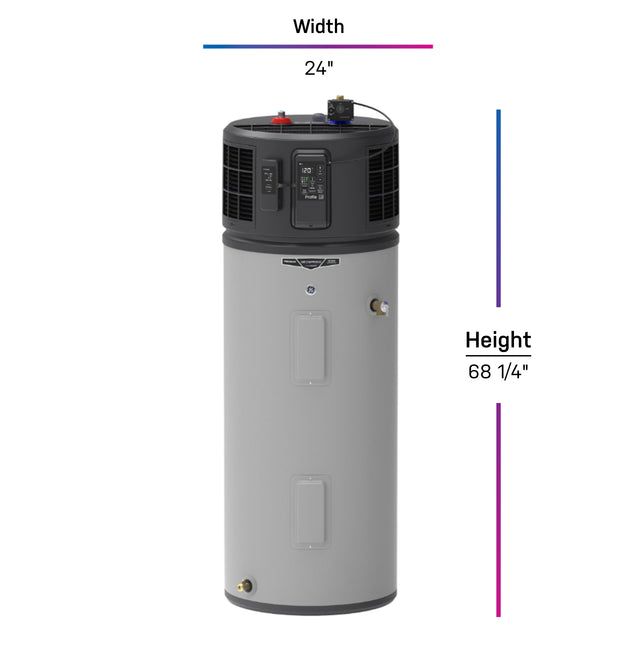 PH50S10BPY - Ge profile geospring energy star 50 gallon smart realmax premium hpwh 240v with flex capacity