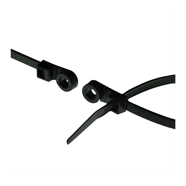 Goodman PP-CT0850MH-X-C 8" 50 lb  Cable Tie Black 100pk