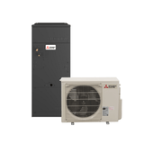 Mitsubishi PVA-AA18NL PUZ-AK18NL 18,000 BTU 18.6 SEER2 Multi-Position Air Handler Heat Pump System - R454B