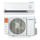 Pioneer® Quantum Fresh 12,000 BTU 24 SEER2 Ductless Mini-Split Inverter WiFi-Enabled Air Conditioner Heat Pump Full Set 230V WYT012GLUI25FV-16S
