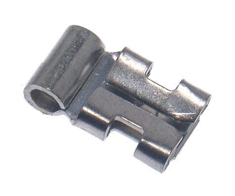 Rheem 1/4 in. Tab Non-Insulated FM Flag Disconnect - 16-14 AWG (Blister Pack of 100) PD455609