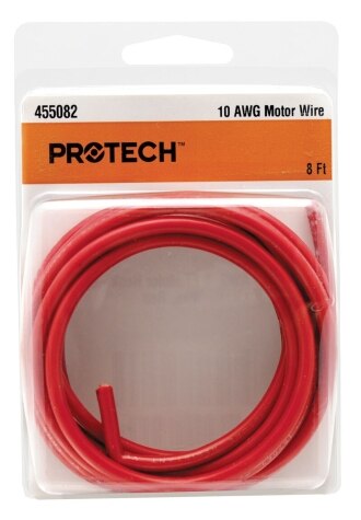 Rheem 10 AWG Red Wire - 8 ft. PD455082