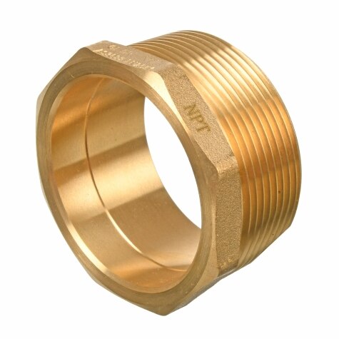 Rheem 2 in. Male Npt X 50.8 Tube Bush Brass 26890