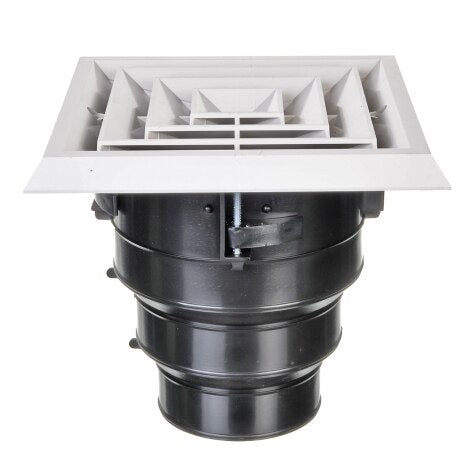 Rheem 4-Way Grille/Damper Box (6 in. x 6 in. - 4, 5, or 6 in. ducts) MV4S