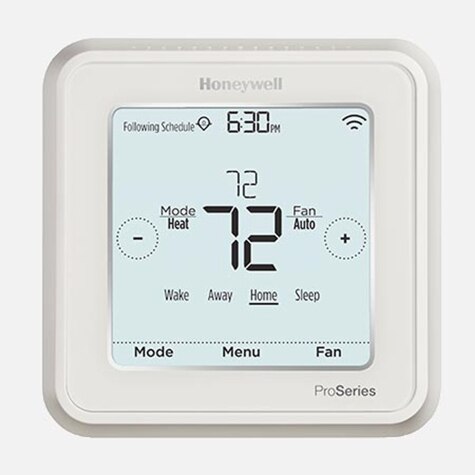 Rheem Lyric T6 Pro Wi-Fi Thermostat (GE: 2H/2C, HP: 3H/2C) w/Vent Control TH6320WF2003
