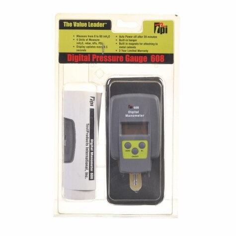Rheem Manometer - Single Port TPI-608