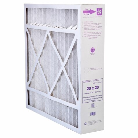 Rheem Merv 11 Media Replacement Filter - 4-3/ IN. X 20 IN. X 20 IN. MFH-2020-4