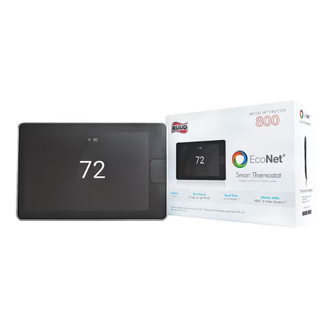 Rheem Ruud EcoNet Gen 3 Smart Thermostat UETST800SYS