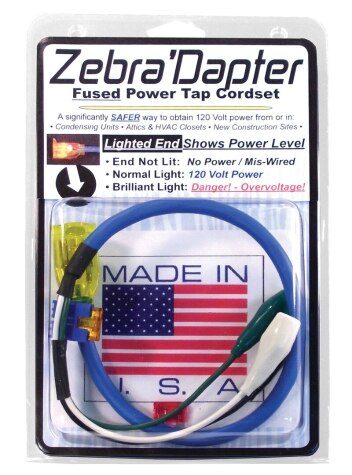Rheem ZebraDapter Female Fused Service Power Tap ZD002