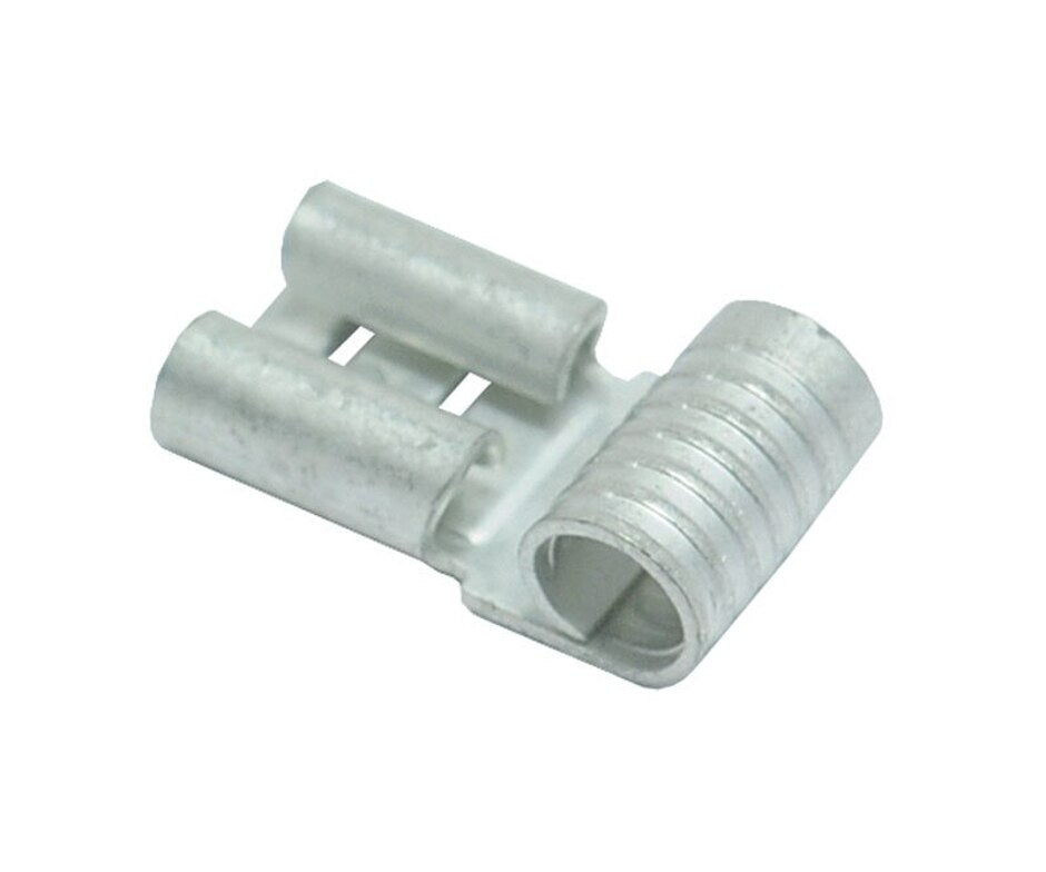 Rheem 1/4 in. Female Uninsulated Quick Connect Flag Terminals (Blister Pack of 100) PD455608